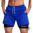 Bermuda Compressão 2em1 MONSTER PRO FIT Masculina DryFit