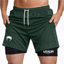 Bermuda Compressão 2em1 VENUM PRO FIT Masculina DryFit